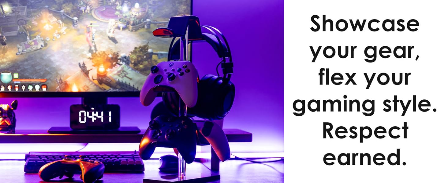 headset stand for desk