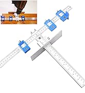 TOURACE Drill Bits for Hand Drills Cabinet Hardware Jig for Handles and Knobs,Aluminum Alloy Dril...