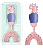 ZMRZ Toddler Toothbrush, U-Shaped Kids Toothbrush for 2-6 Years, Baby Toothbrush with Food Grade ...