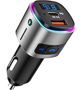 SONRU Bluetooth 5.3 FM Transmitter -Green