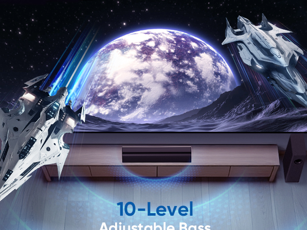 sound bar with subwoofer