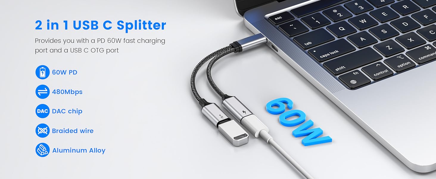 usb c splitter