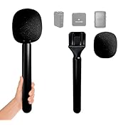 SEYUGOPTI Microphone Handle Handheld for DJI Mic 1/2 Holder &amp; for Rode Wireless GO II / 2 / ME/Pr...