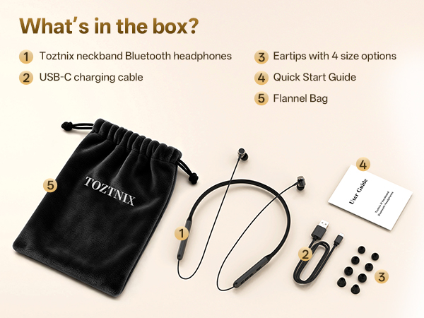 neck earbuds bluetooth wireless