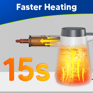 15S Faster Heating