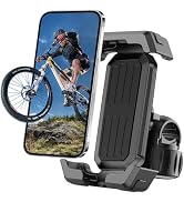 Victoper Bike Phone Holder, Motorcycle Handlebar Cell Phone Clamp, Motorcycle Phone Mount, Scoote...