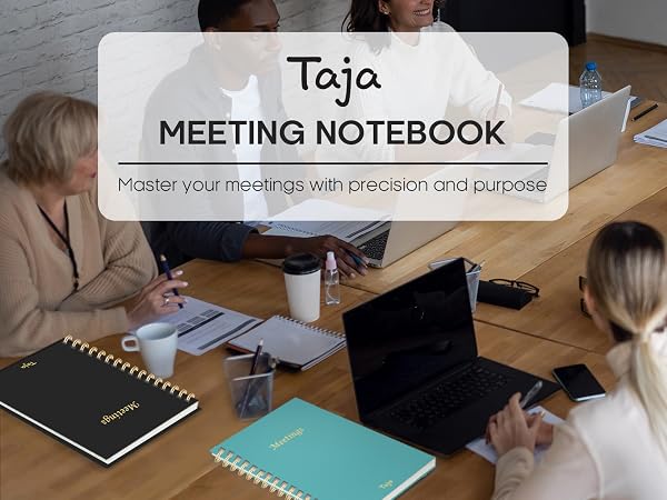 meeting notebook for work
