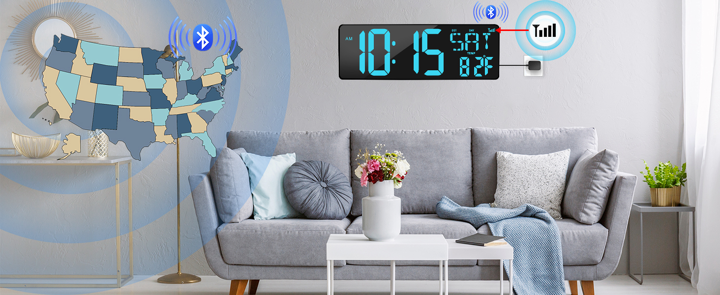 modern wall clock