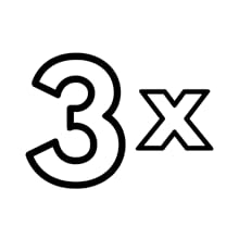 Triple Washed During Production