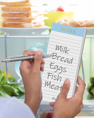 Utron 7 Pack Magnetic Notepads for Refrigerator