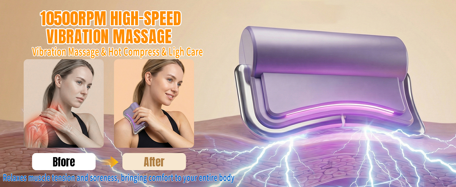heated muscle scraper massage tool