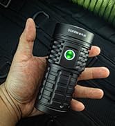 Sofirn Q8 Plus Super Bright Flashlight max 16000 Lumens, Rechargeable Powerful Flashlight with Hi...