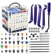 Uolor 1565Pcs Car Push Retainer Clips Kit - 36 Sizes Heavy-Duty Nylon Bumper Fender Clips &amp; Auto ...