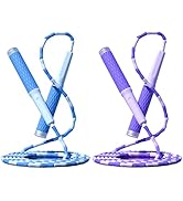 VIIBASE 10 Pack PVC Jump Rope for Cardio Fitness - Versatile Adjustable Skipping Rope for Women M...