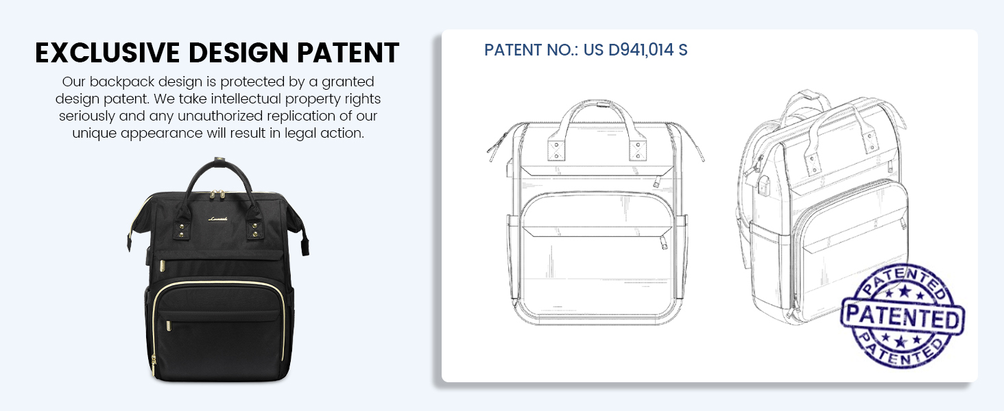 LOVEVOOK laptop backpack for women