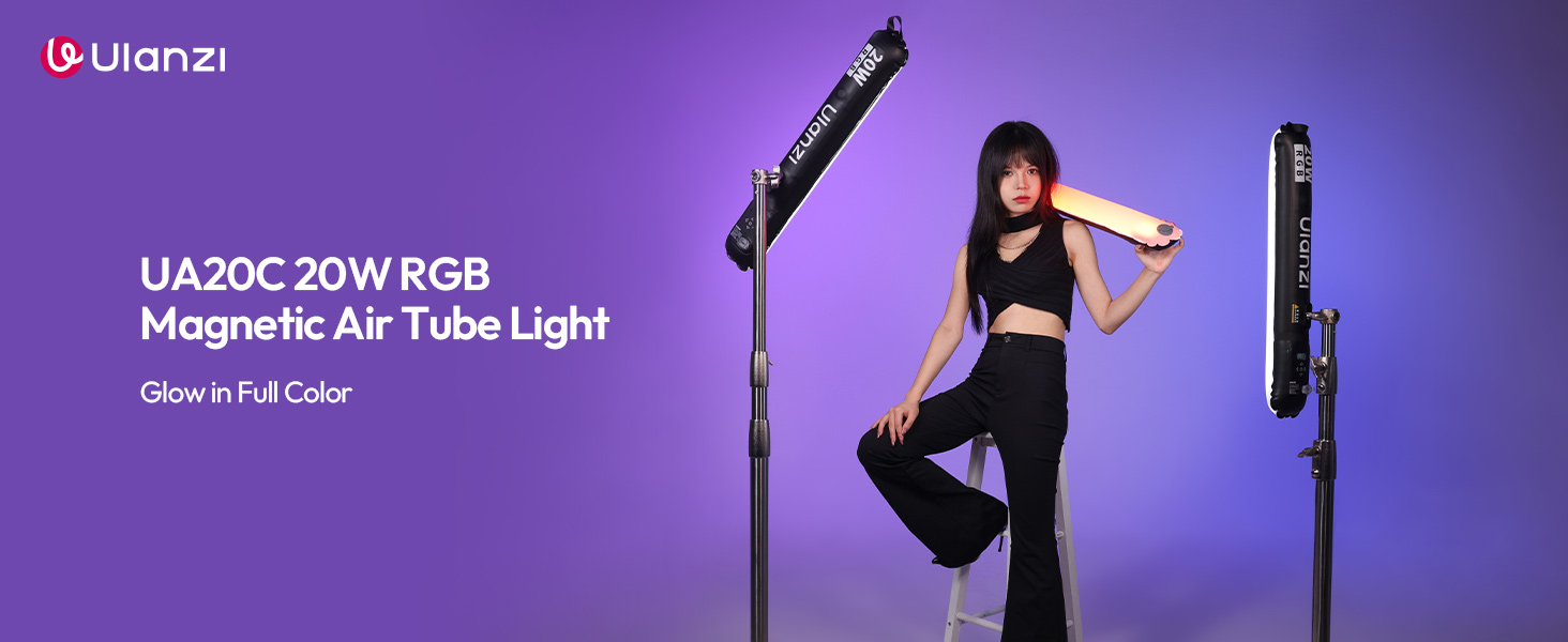 20W RGB Inflatable Light Tube