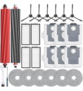 Bluearks 26Pcs Accessories Kit,Compatible with Roborock Qrevo Master/Qrevo Slim Robot Vacuum 2 Ro...