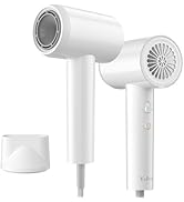 YAPOY Hair Dryer, 200 Million Ionic Blow Dryer, 110,000 RPM Fast Drying, Reduced Frizz, Intellige...