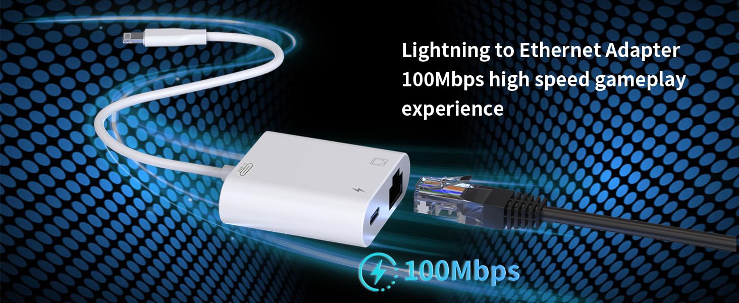 ethernet to lightning adapter
