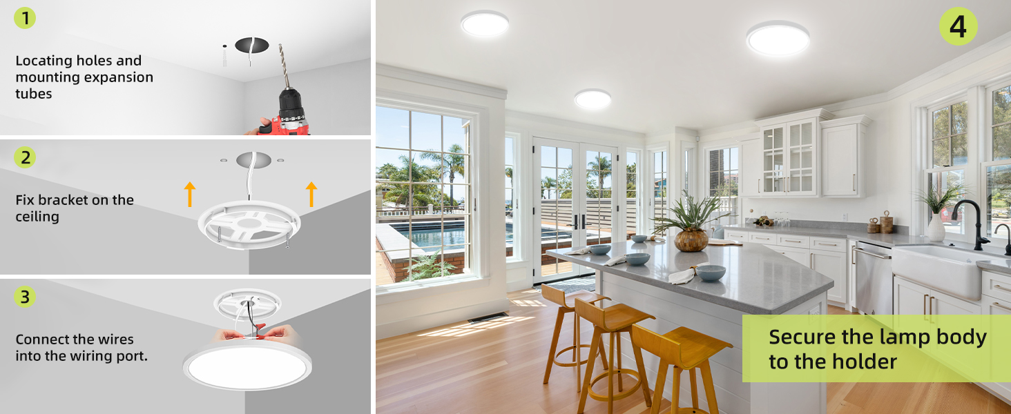 ceiling light flush mount