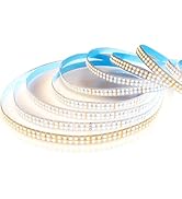 LEDENET LED Strip Lights SMD 2835 Super Bright DC24V Tunable White LED Strips 3000K-6500K CCT 168...