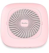 MelodySusie Professional Nail Dust Collector, SPro 4000RPM Nail Vacuum Fan with 2 Powerful Suctio...