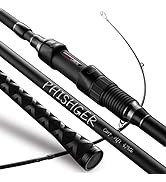 PHISHGER Surf Fishing Rod 4/5 Pieces Portable Spinning Rod Medium Light T800 High Carbon Fiber Li...