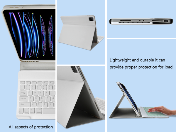  Keyboard Case for iPad Pro 12.9 inch (5th, 6th Generation) &amp; New Air 13 inch M2