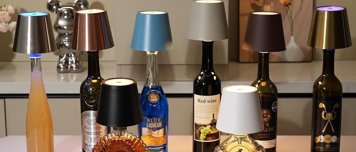 wireless bottle lamp pridola wireless bottle lamp wine bottle lights wireless lamp table lamp