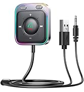 JOYROOM Bluetooth 5.4 AUX Car Adapter[2025 Upgrade] [Stronger Dual Mics& Noise Cancellation] [Mul...