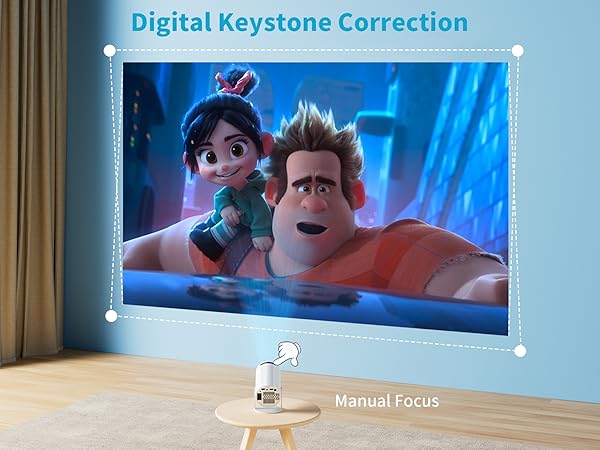 Digital Keystone Correction