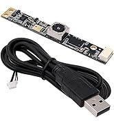 ELP 8mp USB Camera Module with Microphone Autofocus PC Camera for Computer 4K Lightburn Camera fo...
