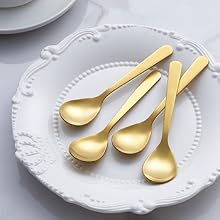 the new european and american gold spoon spoons european and american style gold plated spoons