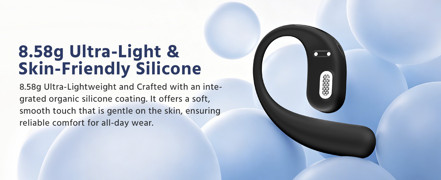 8.58g Ultra-Light &amp;amp; Skin-Friendly Silicone