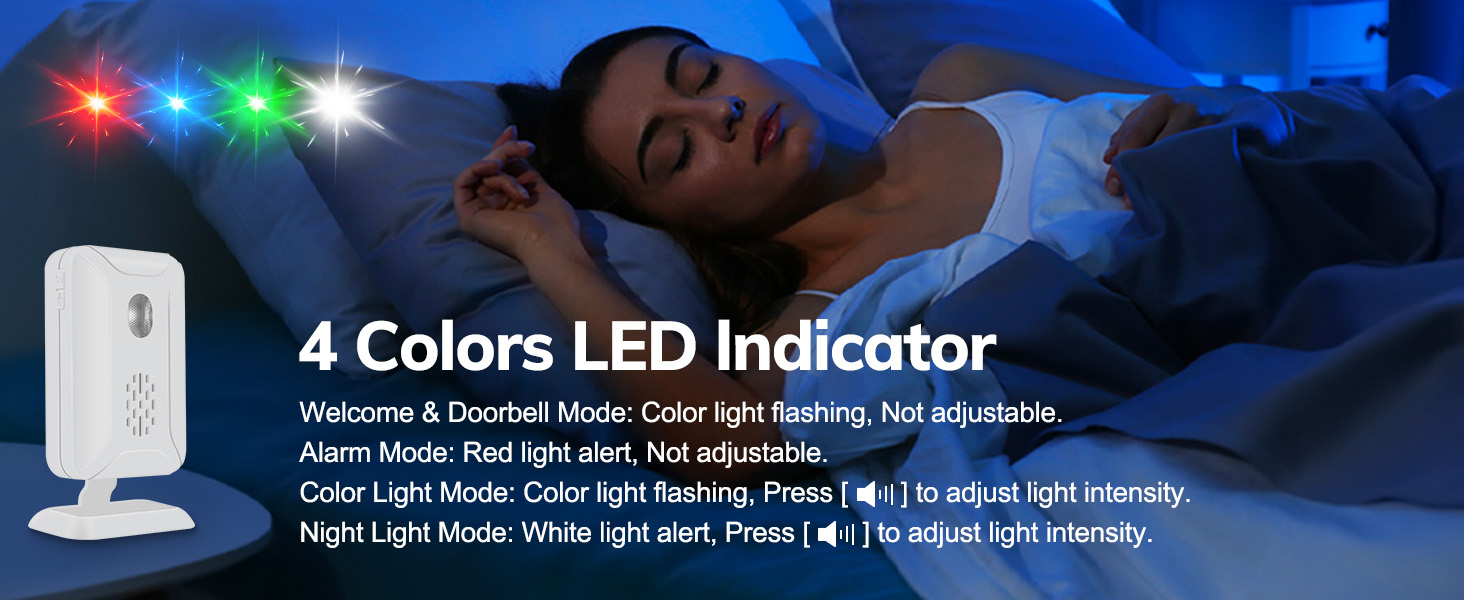 motion sensor doorbell chime alarm