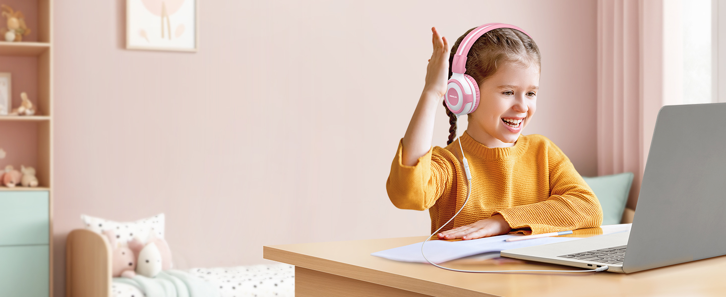 Kids Headphones for Online School