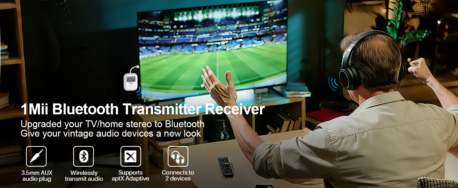 1Mii Bluetooth Transmitter Rceiver