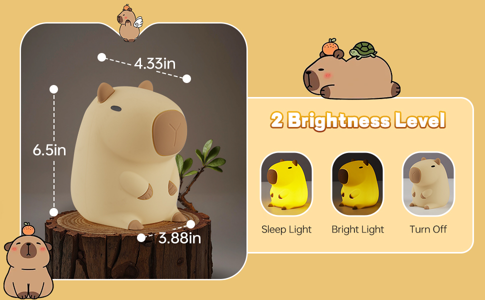 capybala night light