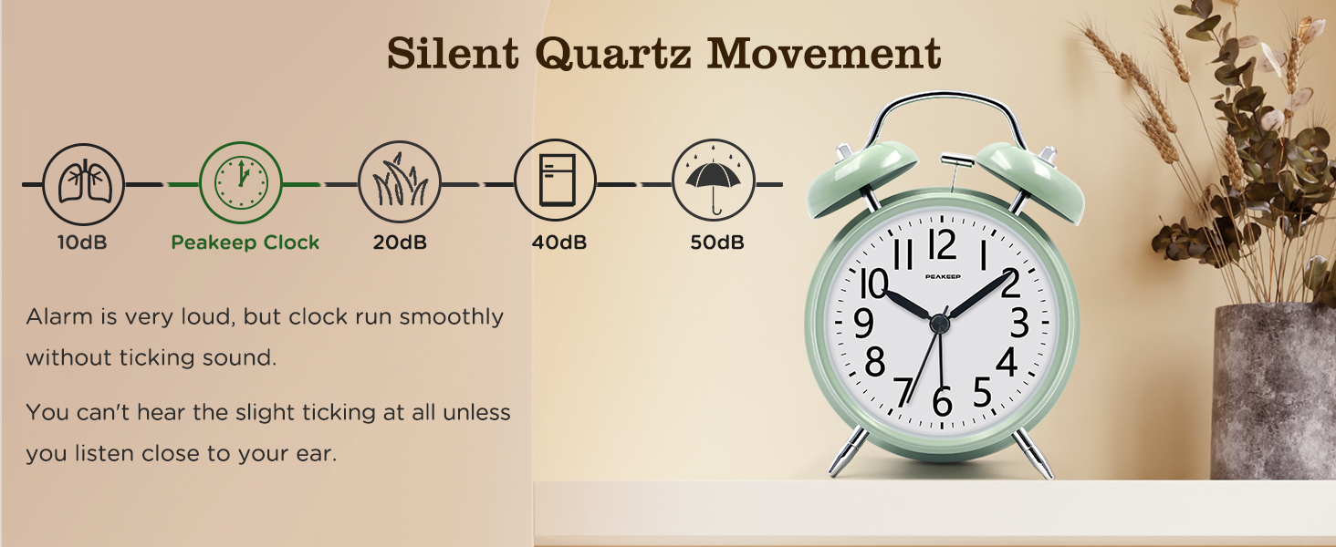 Super Loud Alarm Clock for Heavy Sleepers