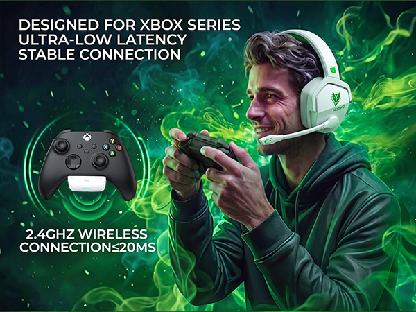 2.4GHZ wireless connection = 20ms