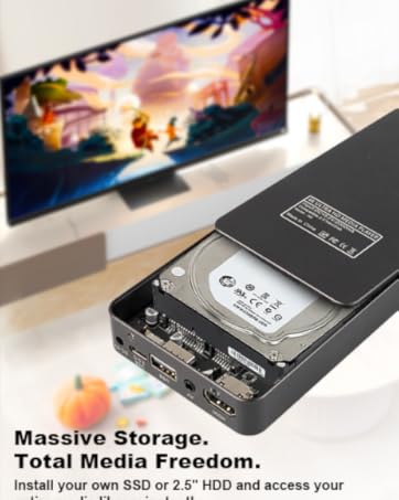 Massive Storage.Total Media Freedom