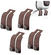 JinnEterri Car Purse Hook Purse Hook for Car Seats Headrest Car Seat Hooks,Heavy Duty Vehicle Org...