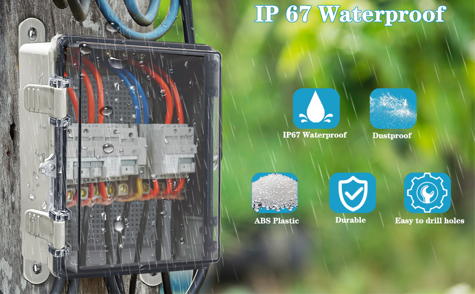 outdoor waterproof box