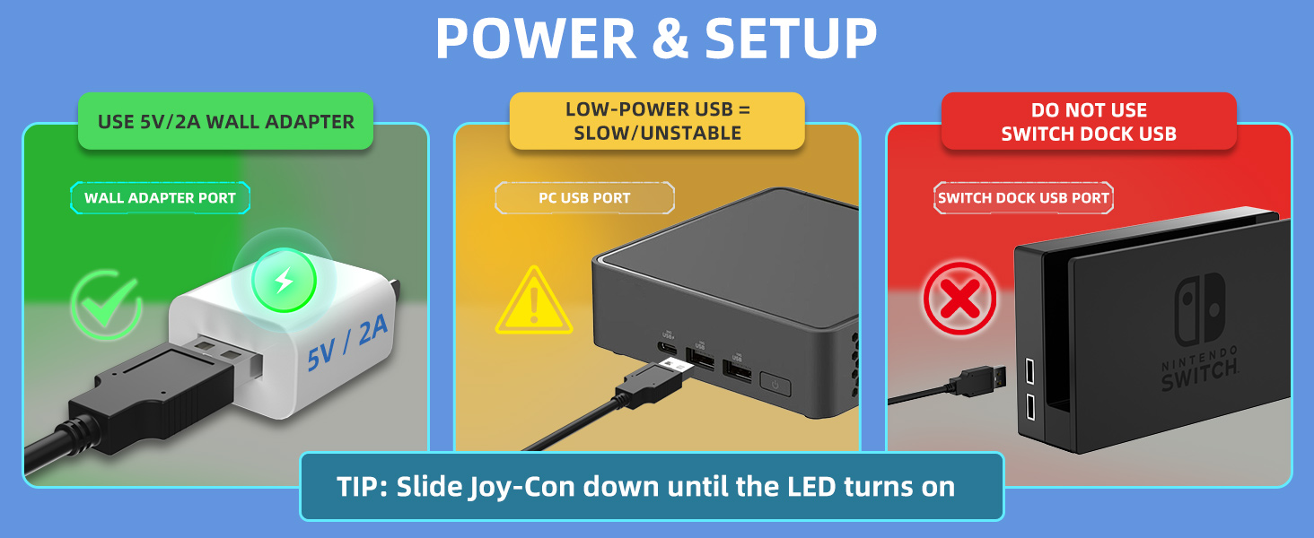 nintendo switch controller charger