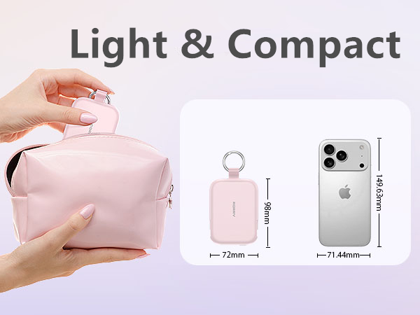 portable charger keychain 5000mah power bank