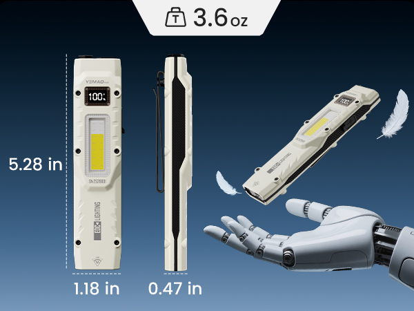 tactical flashlight rechargeable flashlight high lume flashlight small handy flashlight