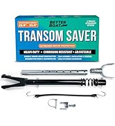 Adjustable Transom Saver for Outboard Motors, Superior Motor Support for Trailering, Rubber Boat ...