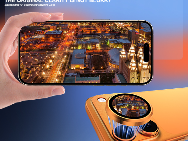 Suoman for iPhone 17 Pro Camera Lens Protector, [All-in-one Frosted] [Strong-Adhesion]