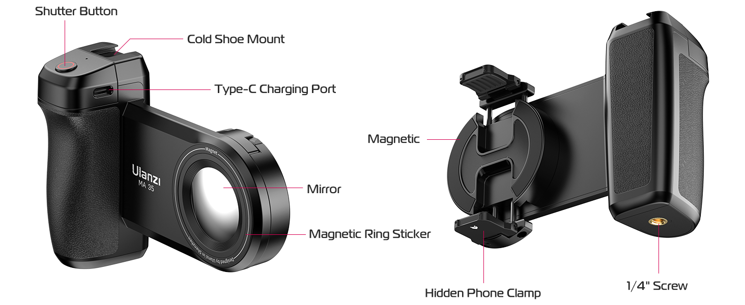smartphone side handle smartphone grip mount smartphone grip smartphone camera grip