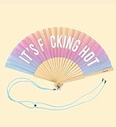 Folding fan with message
